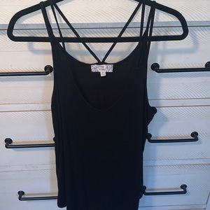 Pink Republic- Black Tank